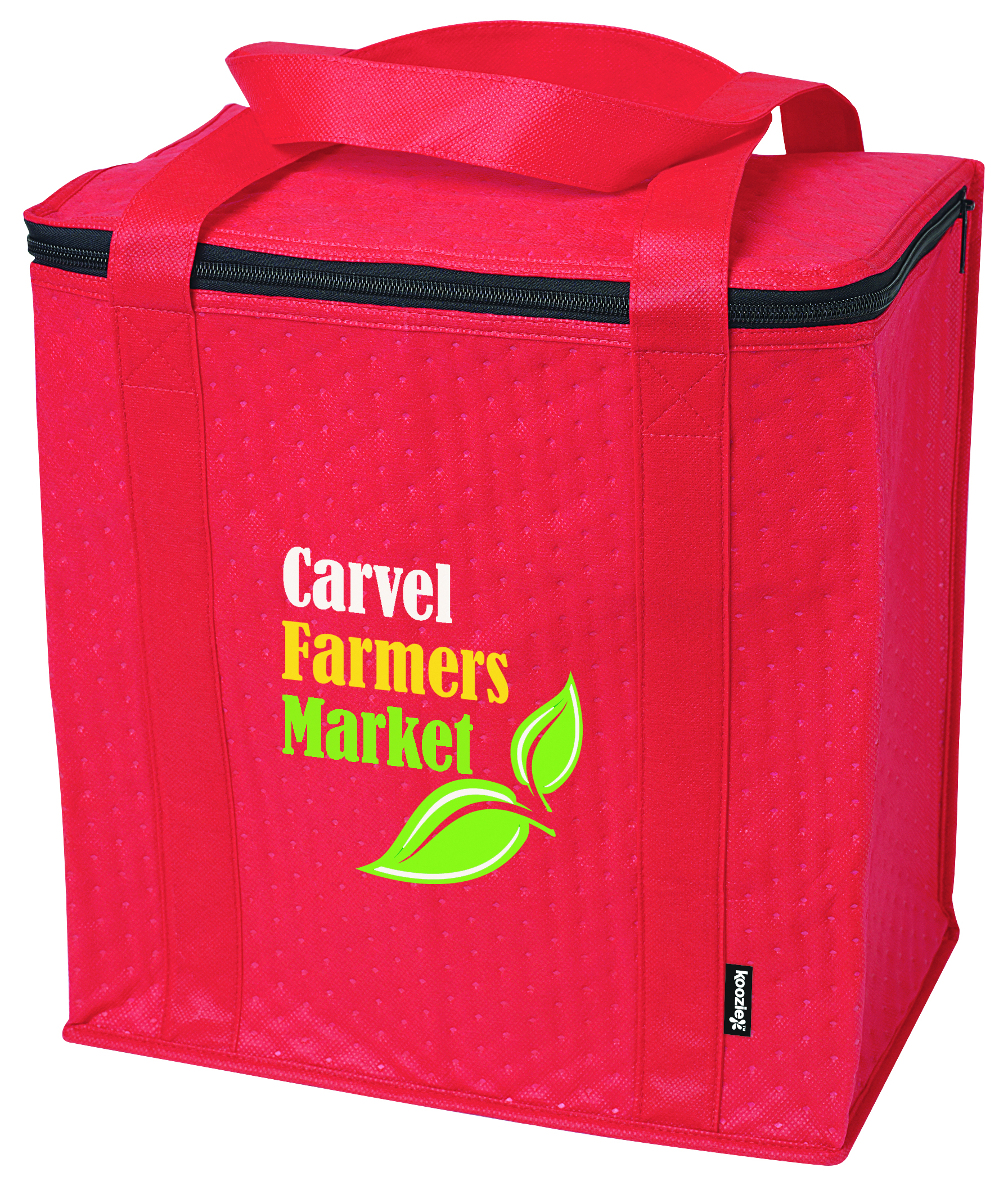 Zippered Insulated Grocery Tote