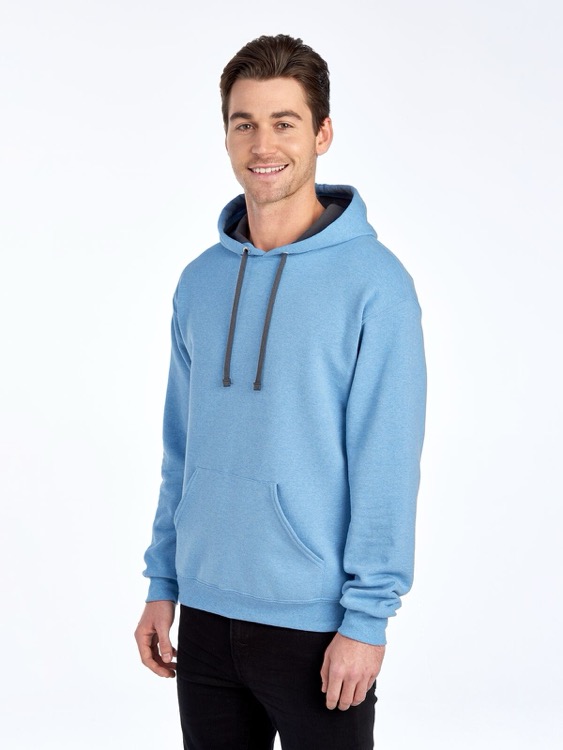 FRUIT OF THE LOOM Sofspun™ Unisex Hooded Sweatshirt, custom hoodie or sweatshirt with logo imprint 70