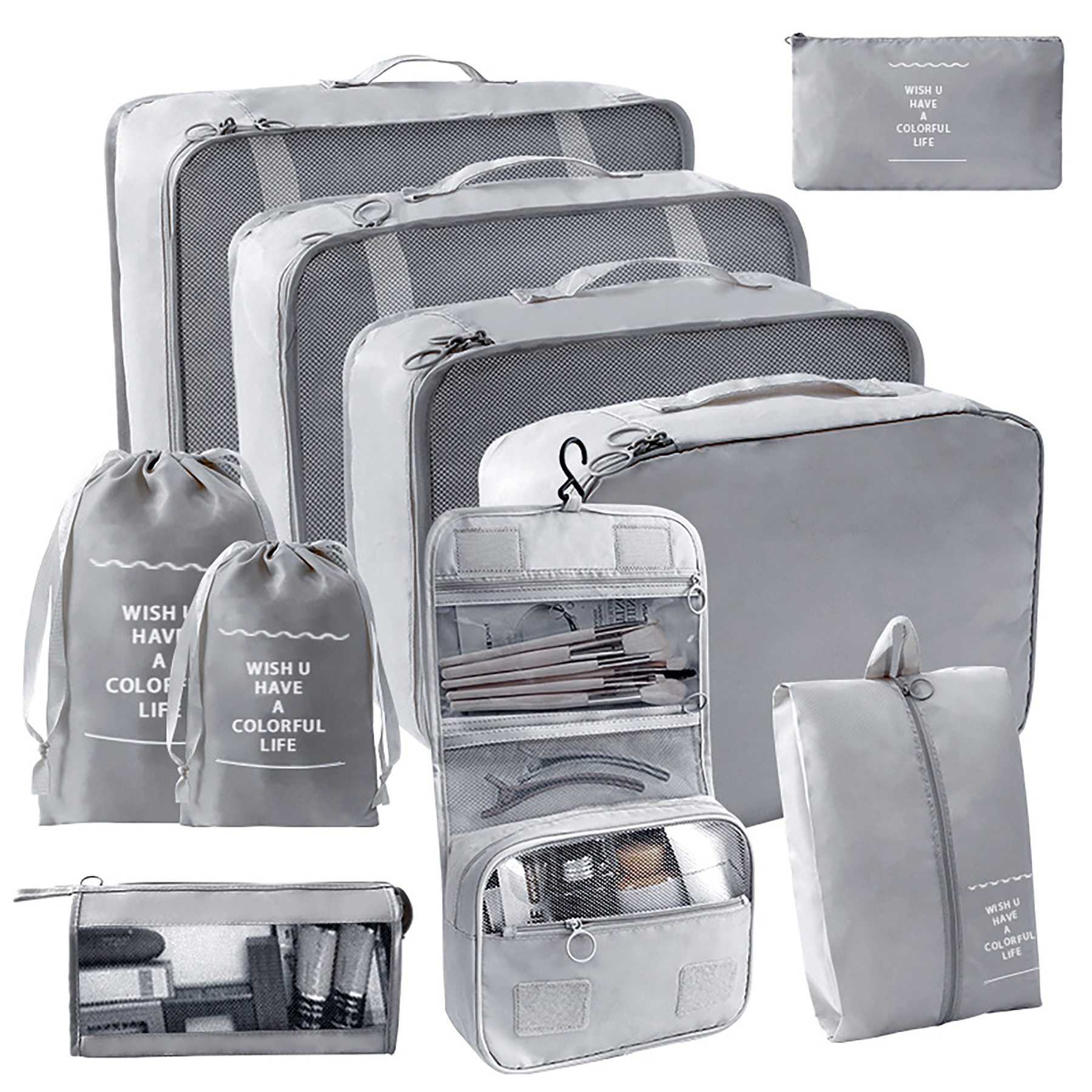10 Set Packing Cubes 7