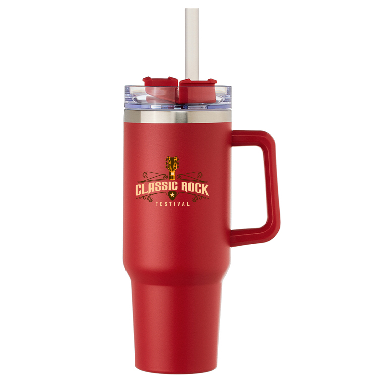 The Cimmarron 40oz. Tumbler w/Straw 7