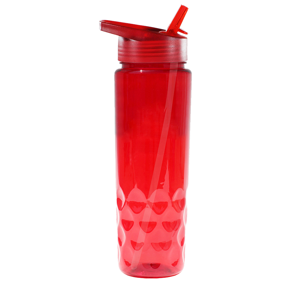 24 oz. Poly-Saver PET Bottle with Straw Cap 17