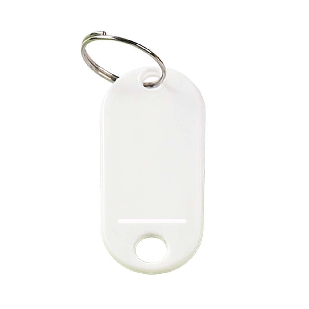 Plastic Key Tags With Label Window 17