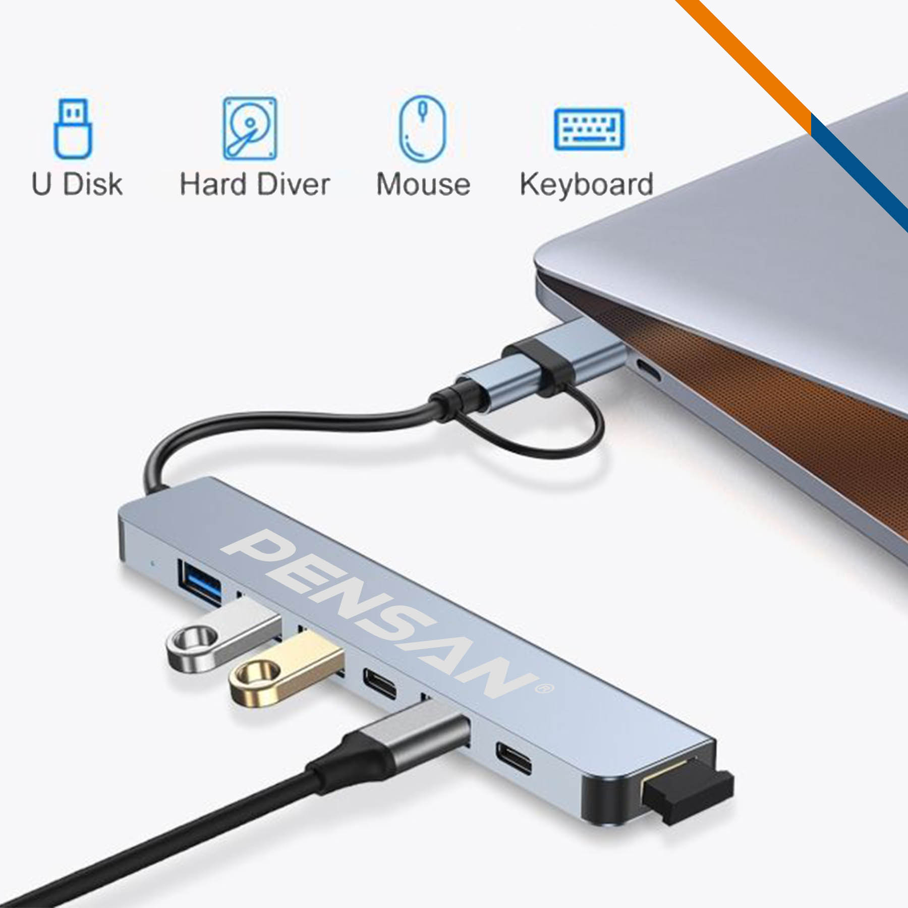 Verto 7in1 USB Hub 4