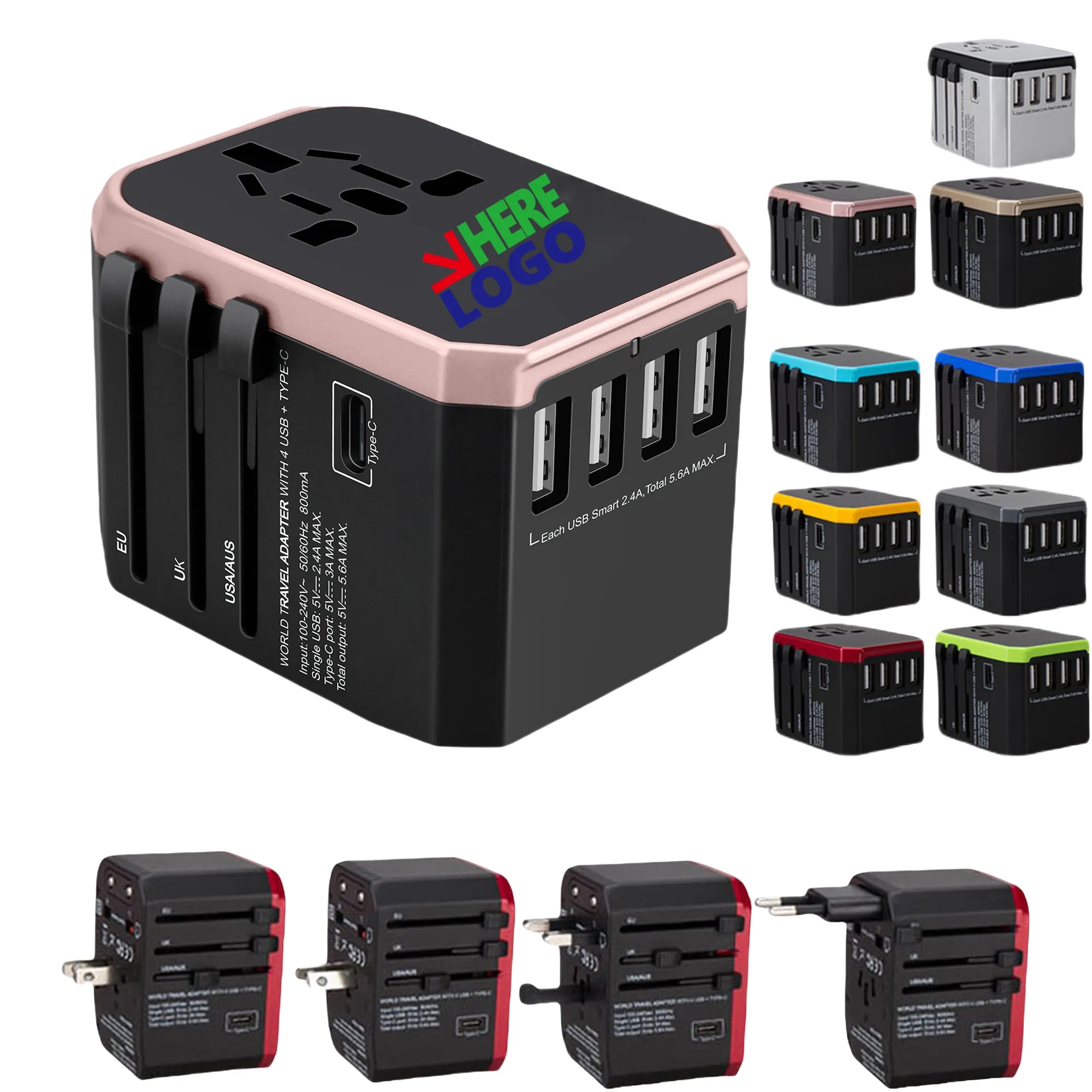 Versatile All-in-one Universal Travel Adapter 1