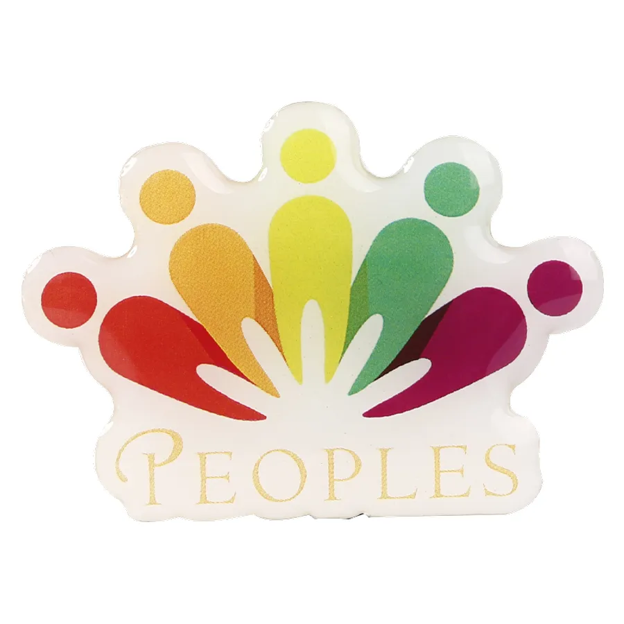 Flashing Acrylic Lapel Pin 2