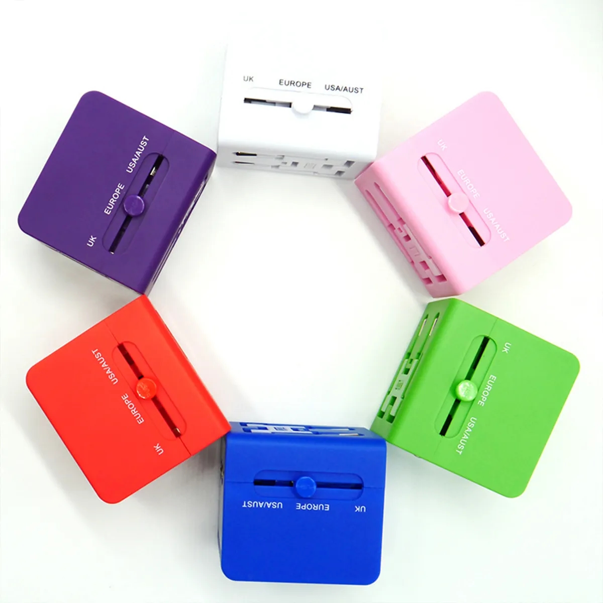Compact Worldwide Universal Power Adapter Converter 5