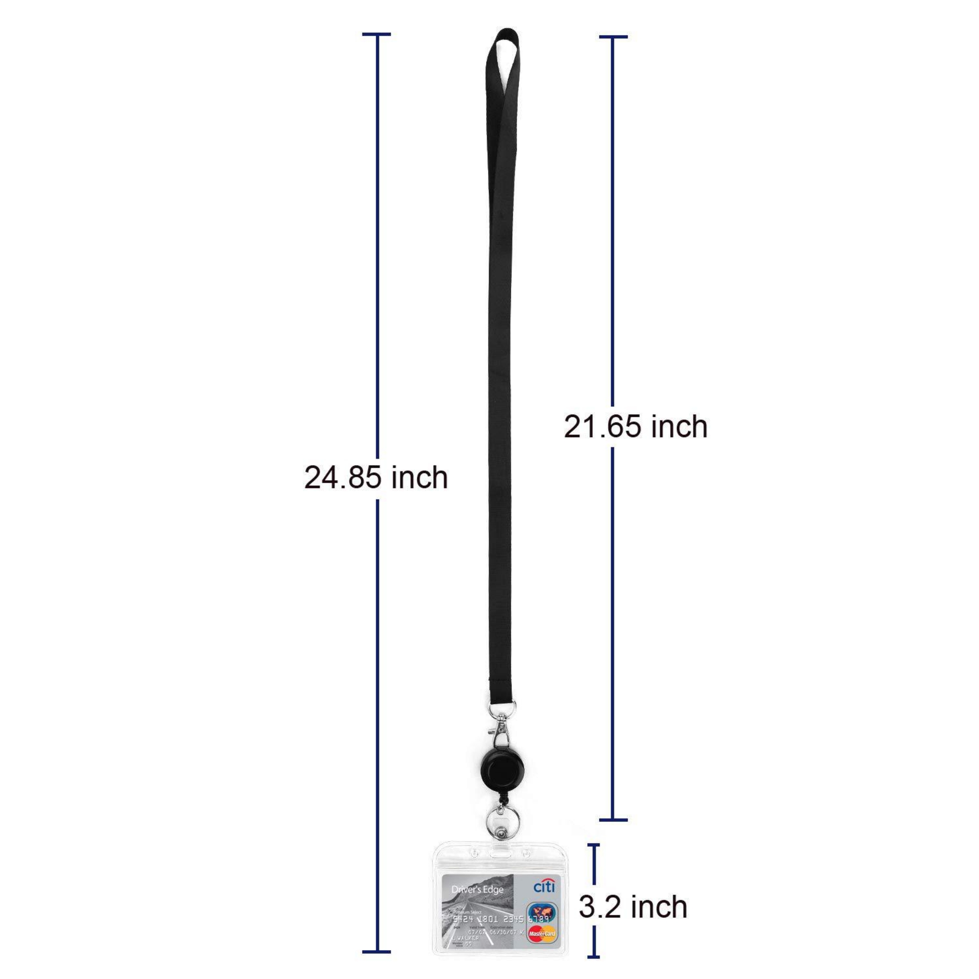 Retractable Lanyard With ID Card Holder 4