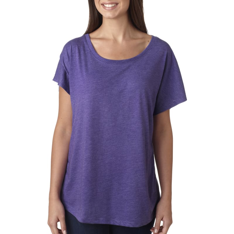 Next Level Apparel Ladies' Triblend Dolman T-Shirt 1