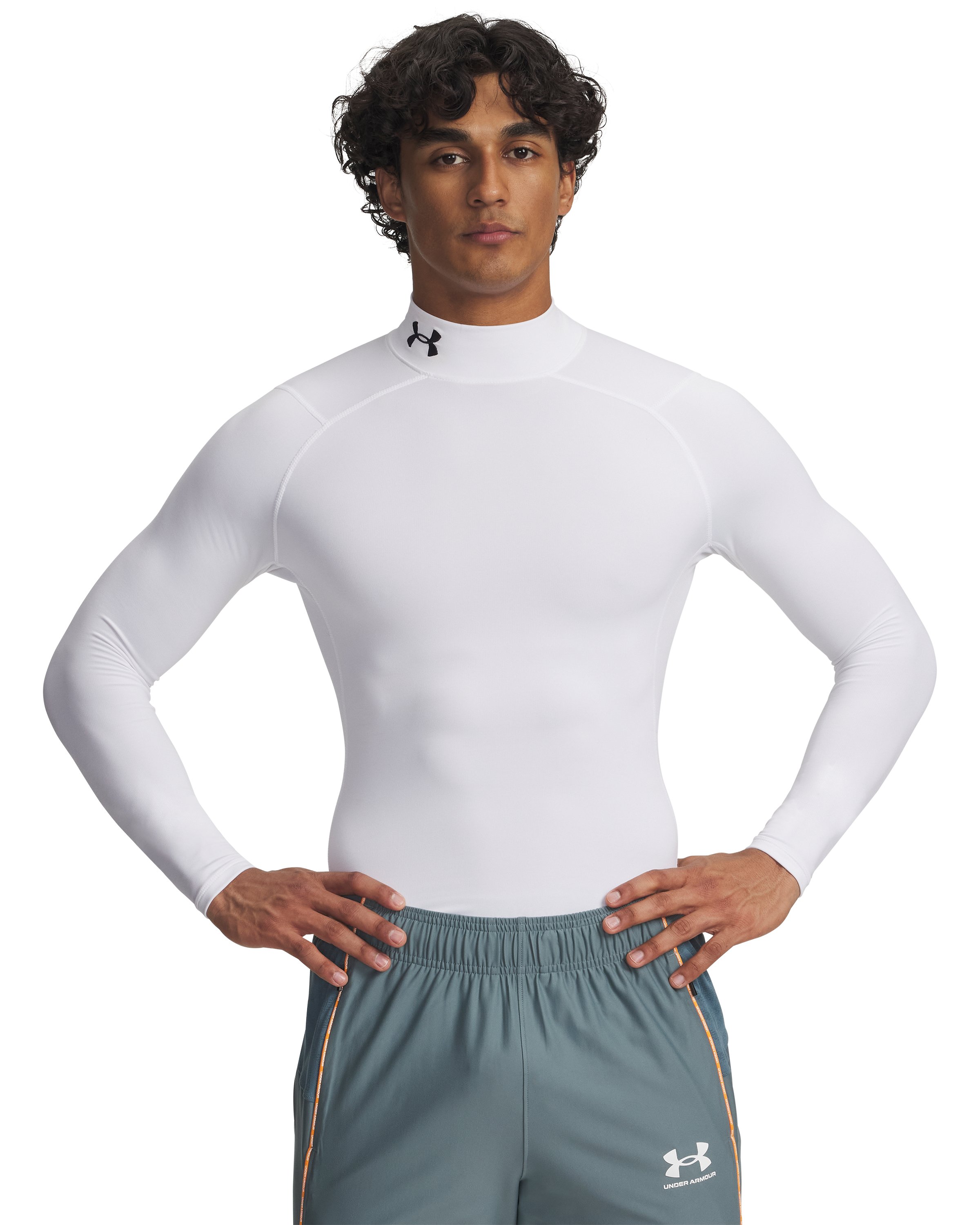 ColdGear Men's Compression Mock Long Sleeve 1