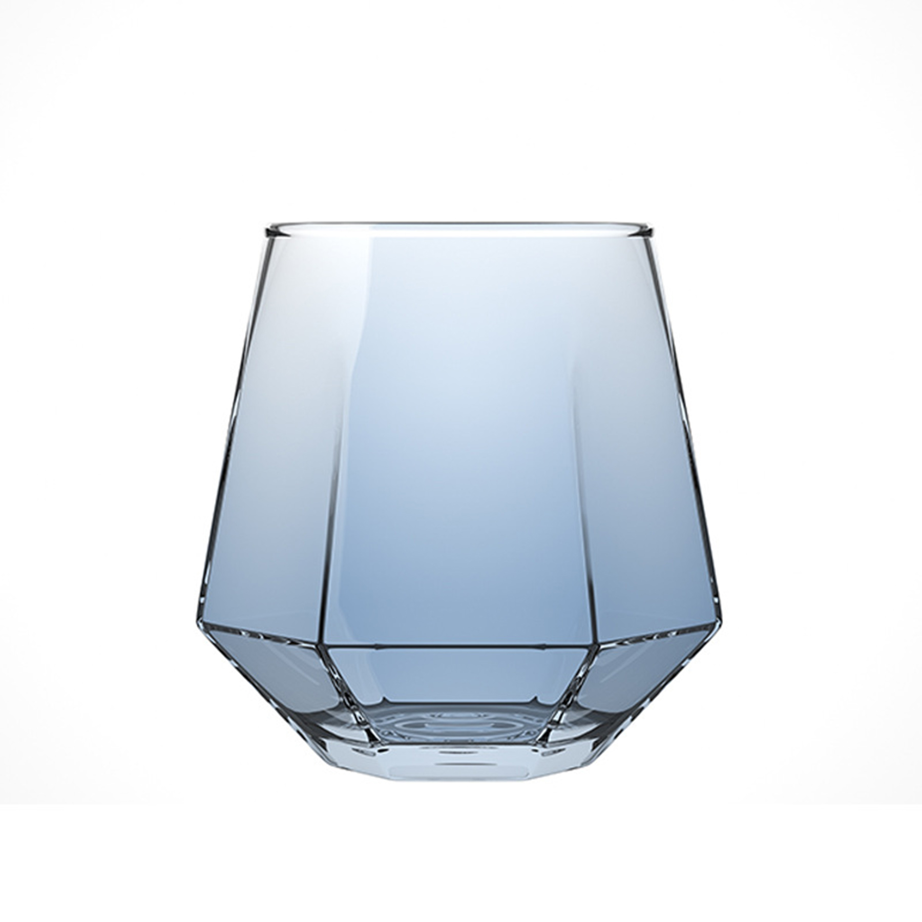 10 oz Stemless Diamond Wine Glass 5