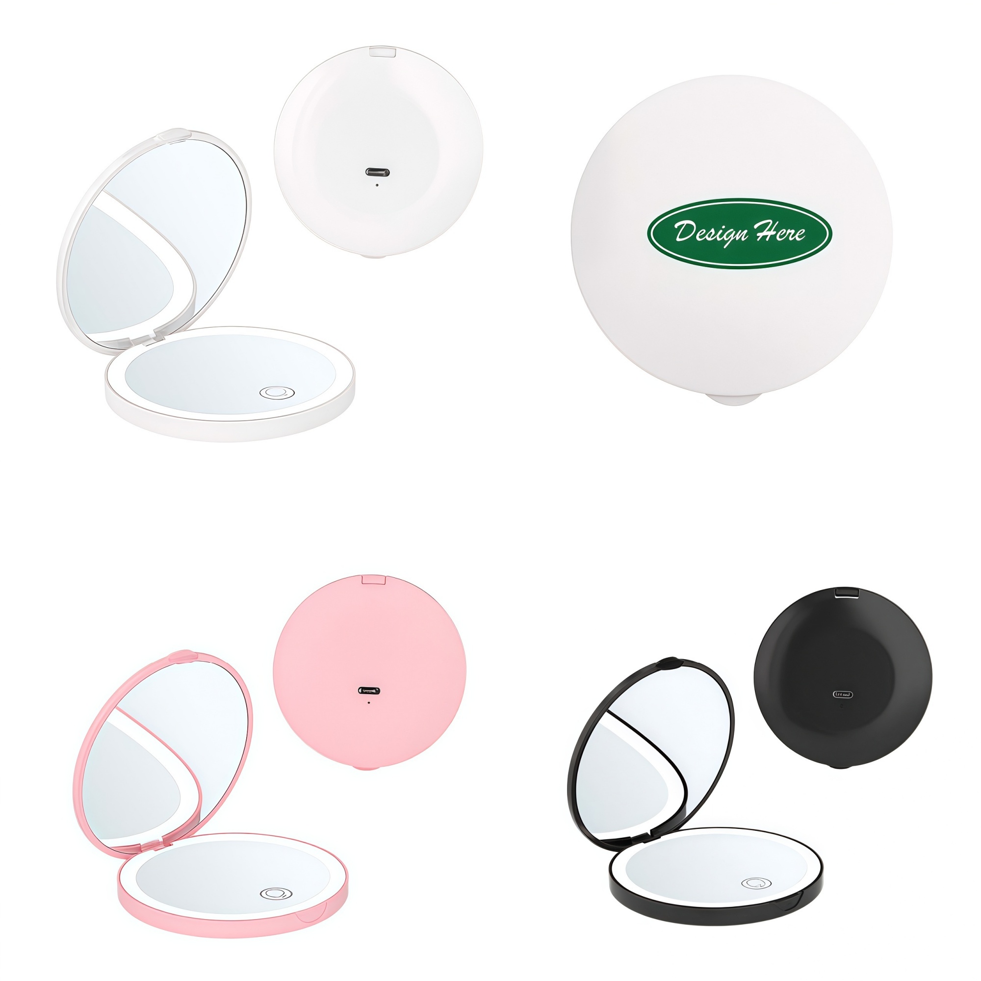 Rechargeable Foldable LED Mirror 2