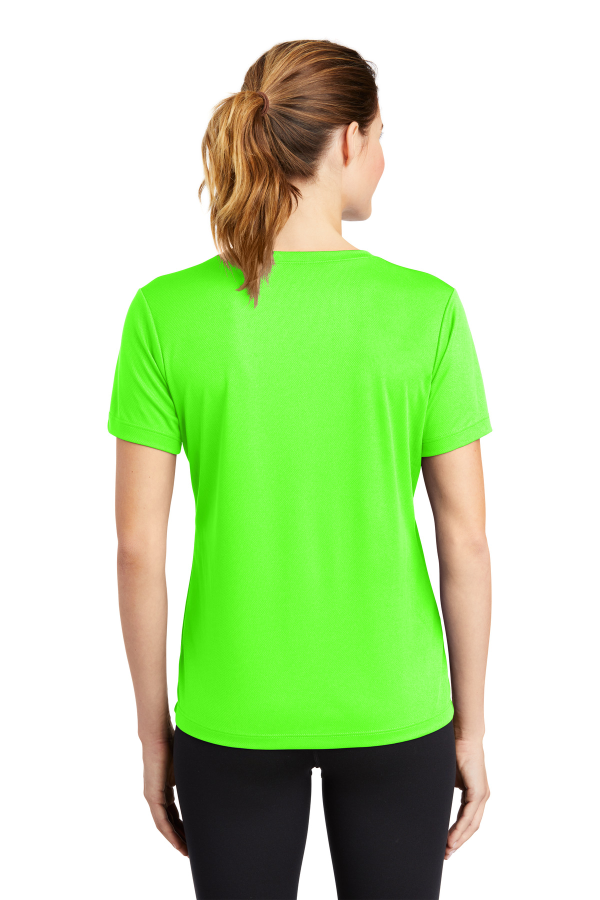 Sport-Tek Women's PosiCharge RacerMesh V-Neck Tee. LST340 20