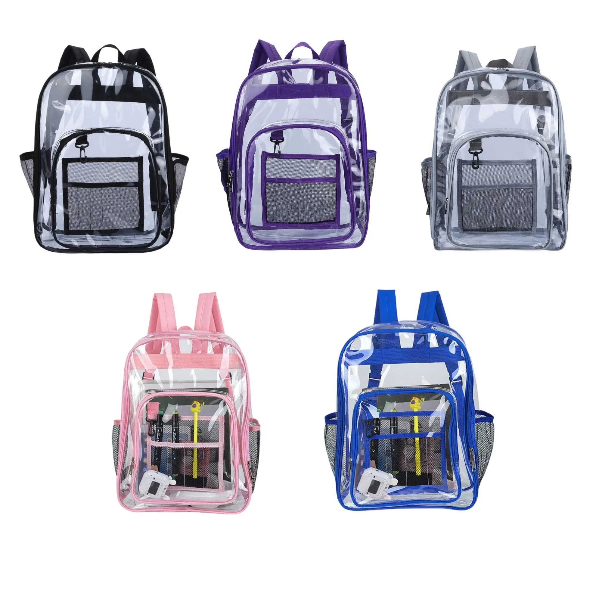 Large Capacity Transparent Student Backpack 2