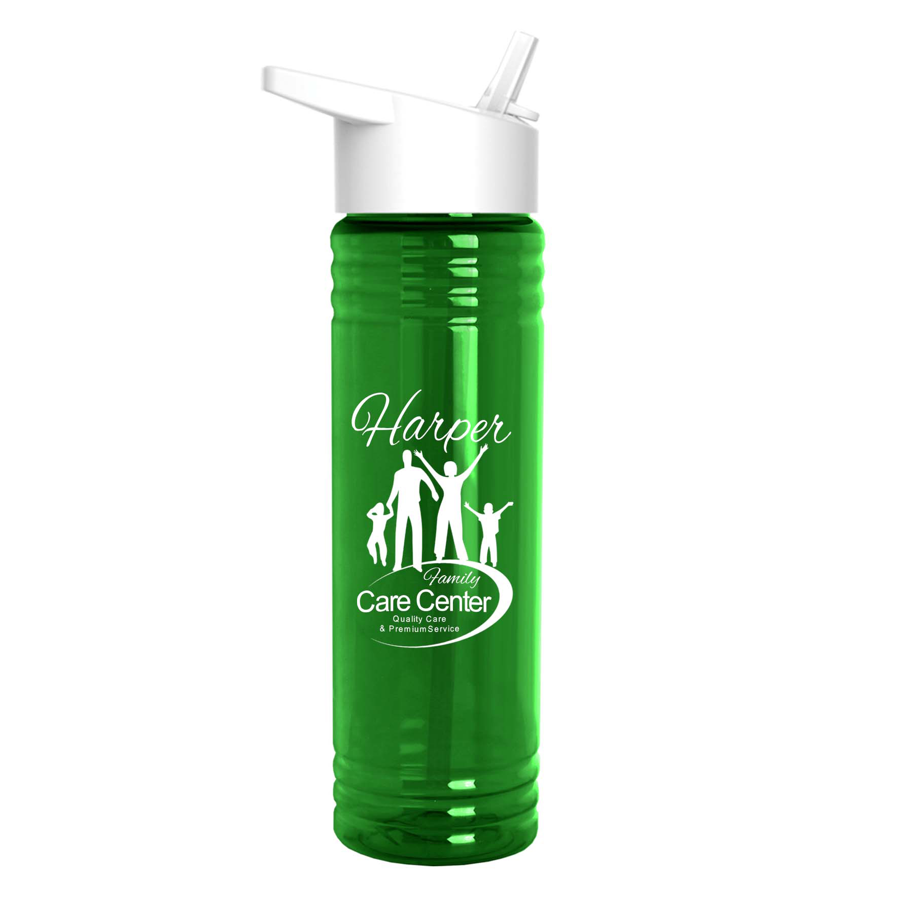 Garyline® Slim Fit Bottle with Flip-Straw Lid - 24 oz. 89