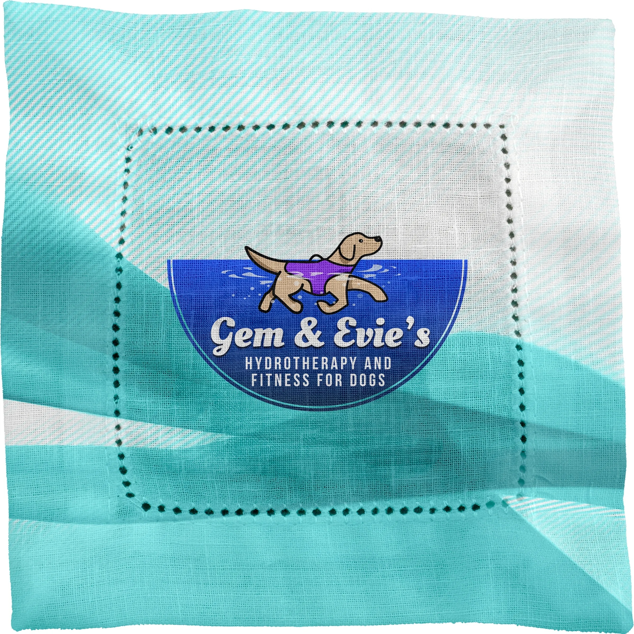 Turbulent Waves Fabric Napkin 3