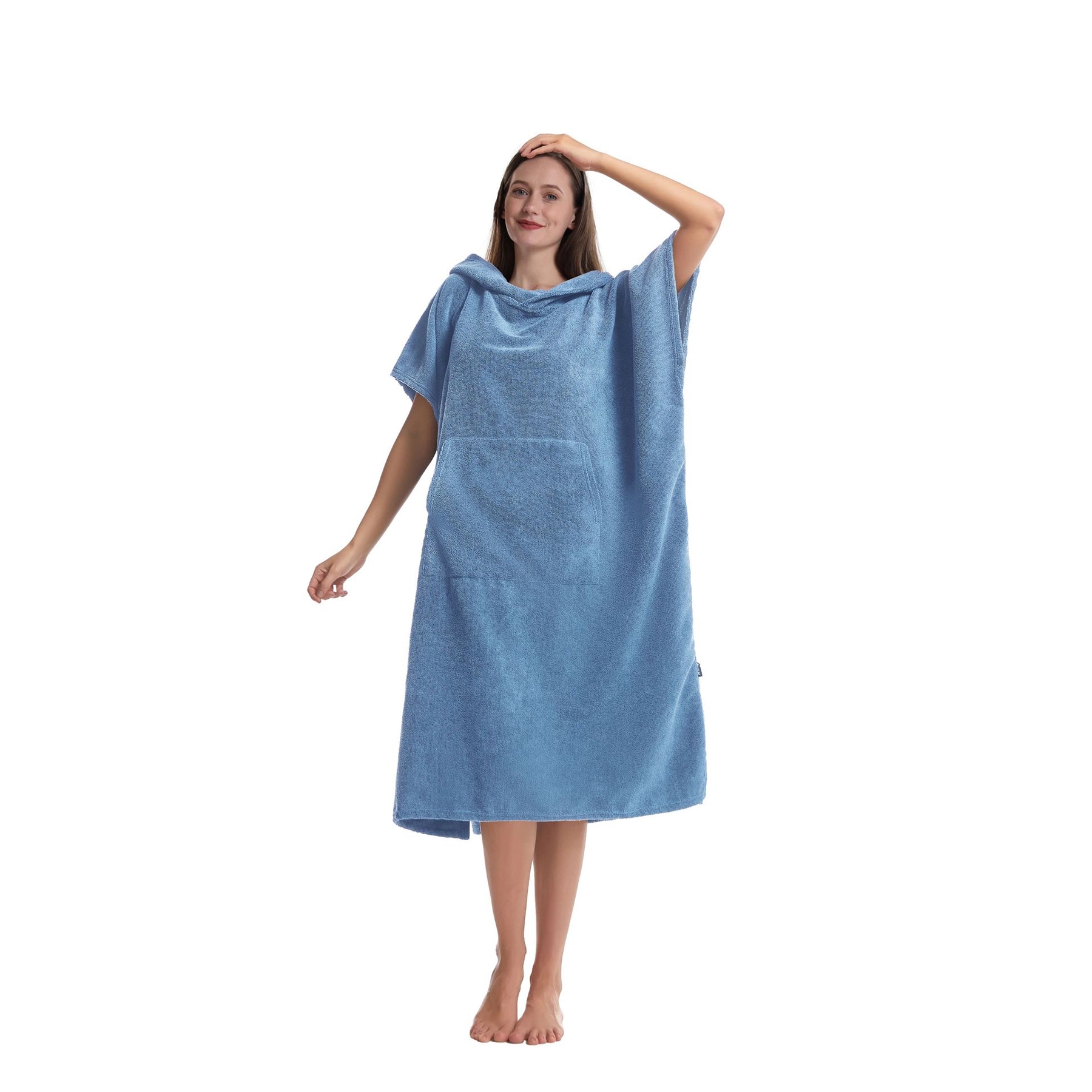 Quick Dry Hooded Towel Poncho 5