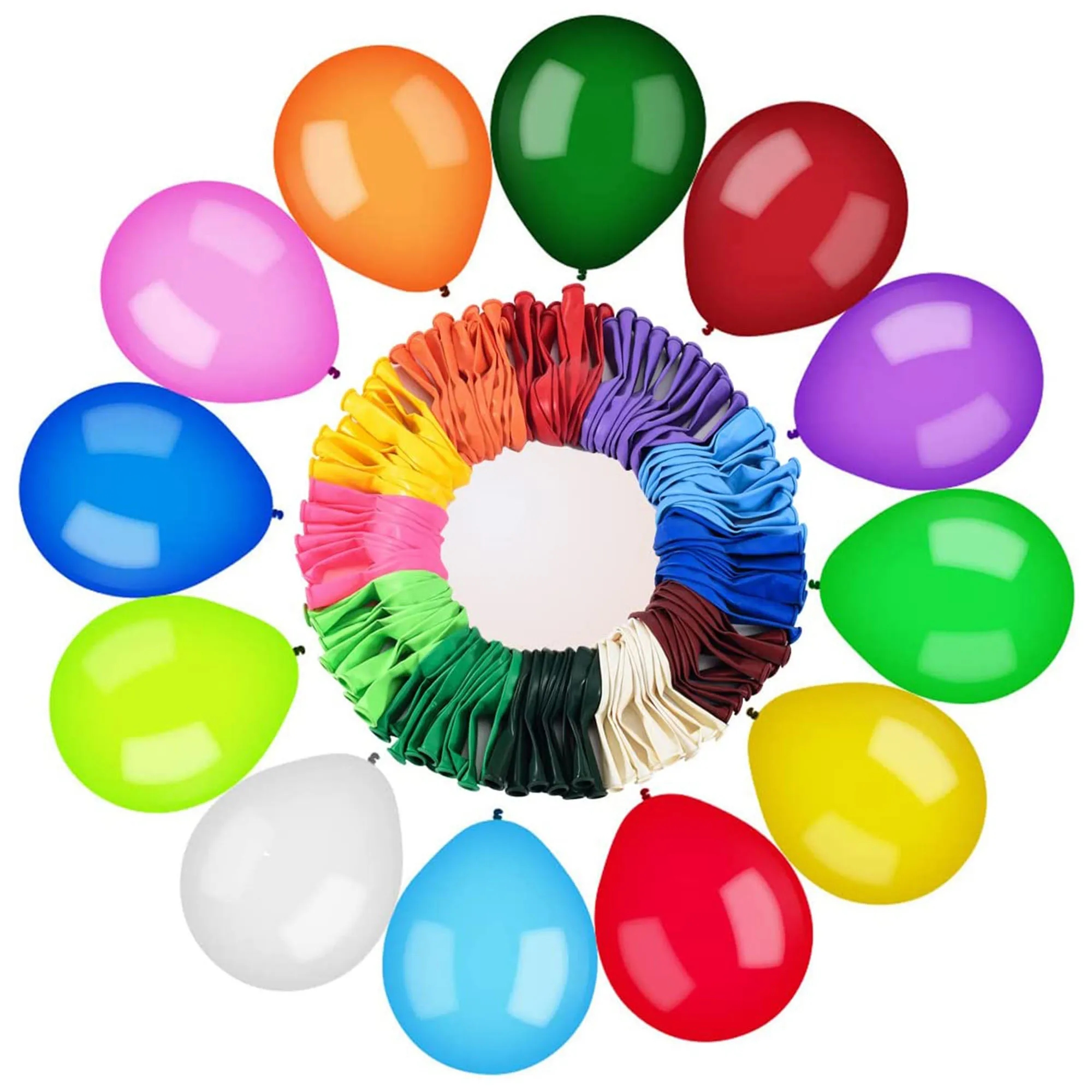 12" Colorful Party Latex Balloon MOQ 100 PCS
