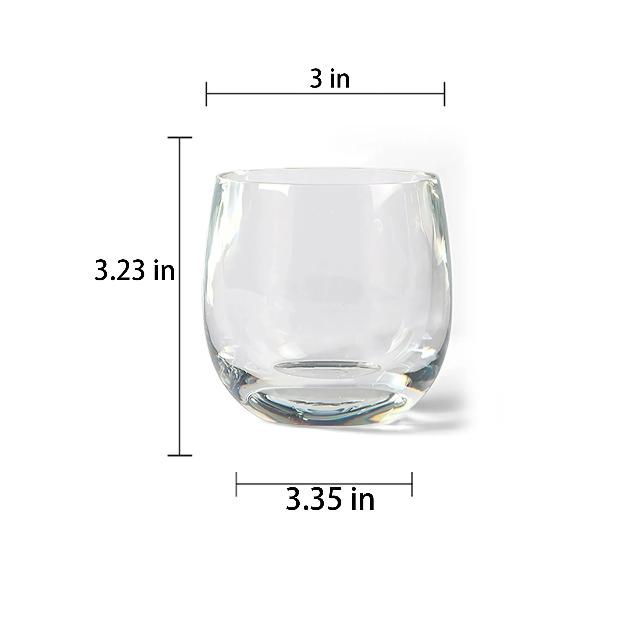 MOQ20 9oz Light Luxury Acrylic Water Cup 2