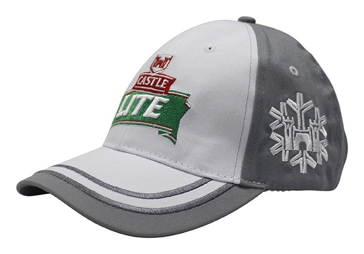 Custom 100% Cotton 6 Panel Baseball Caps Hats with 3D Embroidery Logo 2