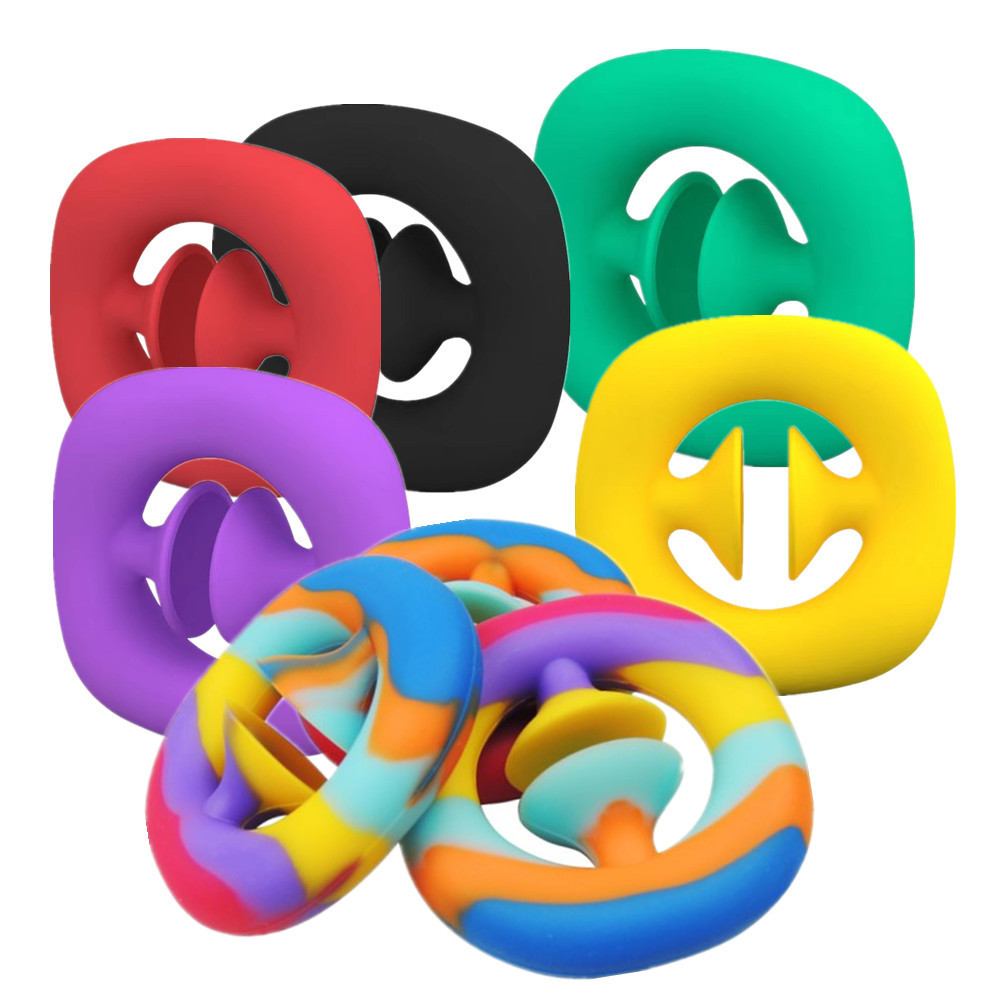 Silicone Grip Ring Toy 2