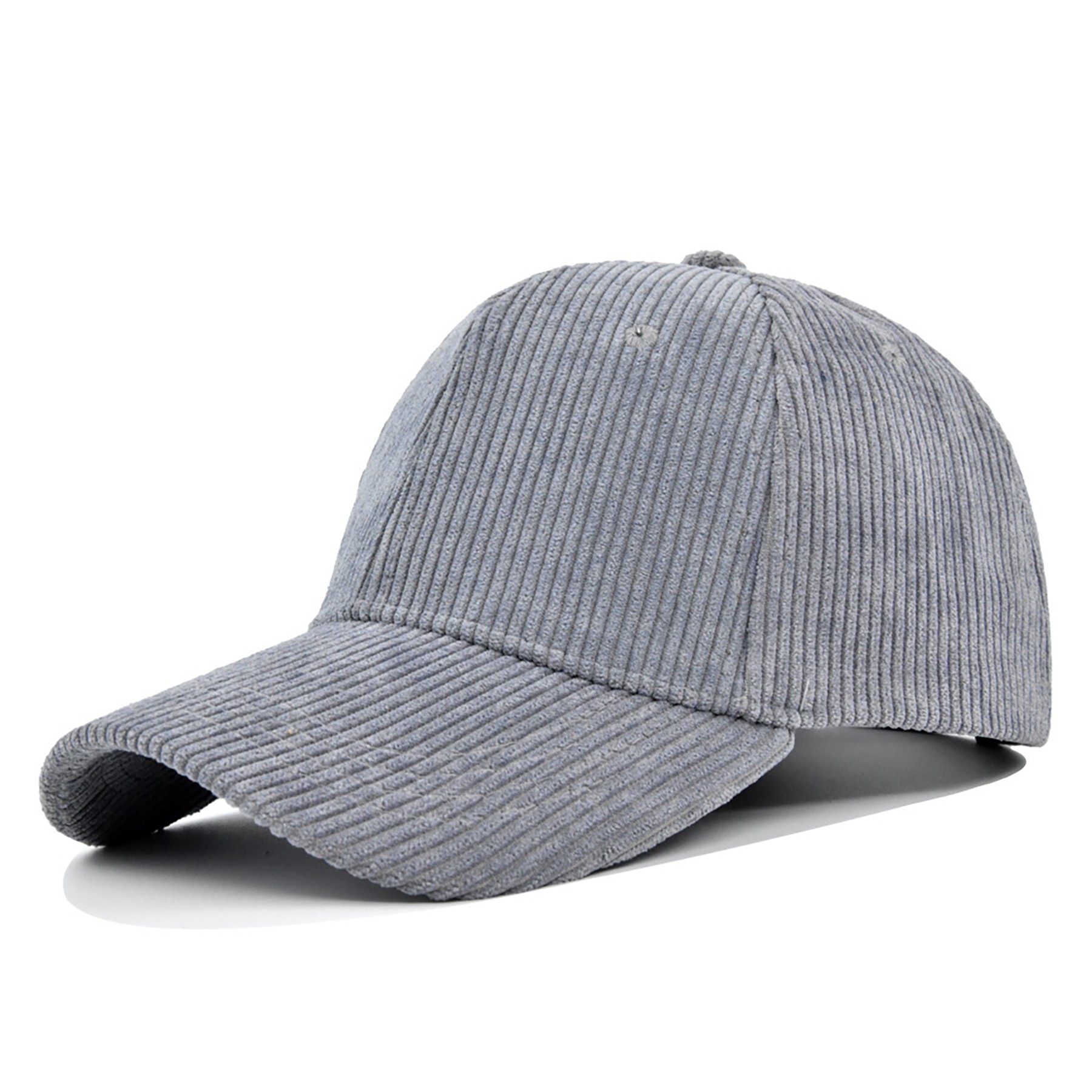 6 Panel Corduroy Baseball Cap 12