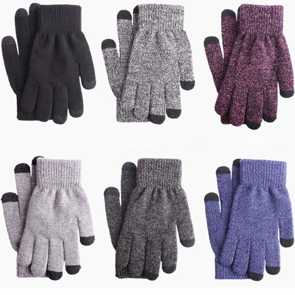 Thick Knitted Warm Winter Touch Screen Gloves 9