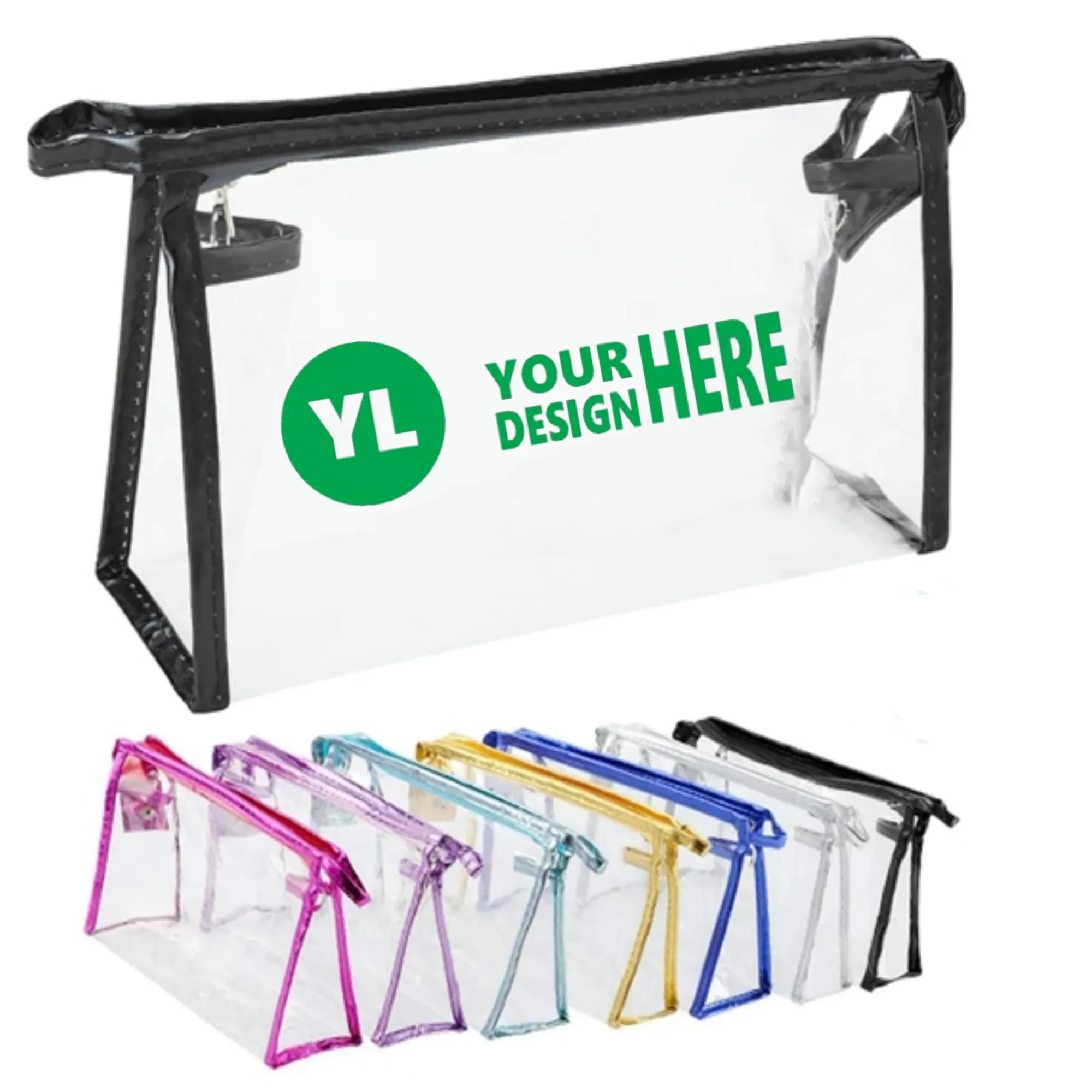 Clear Travel Security Toiletry Pouch MOQ 100 2