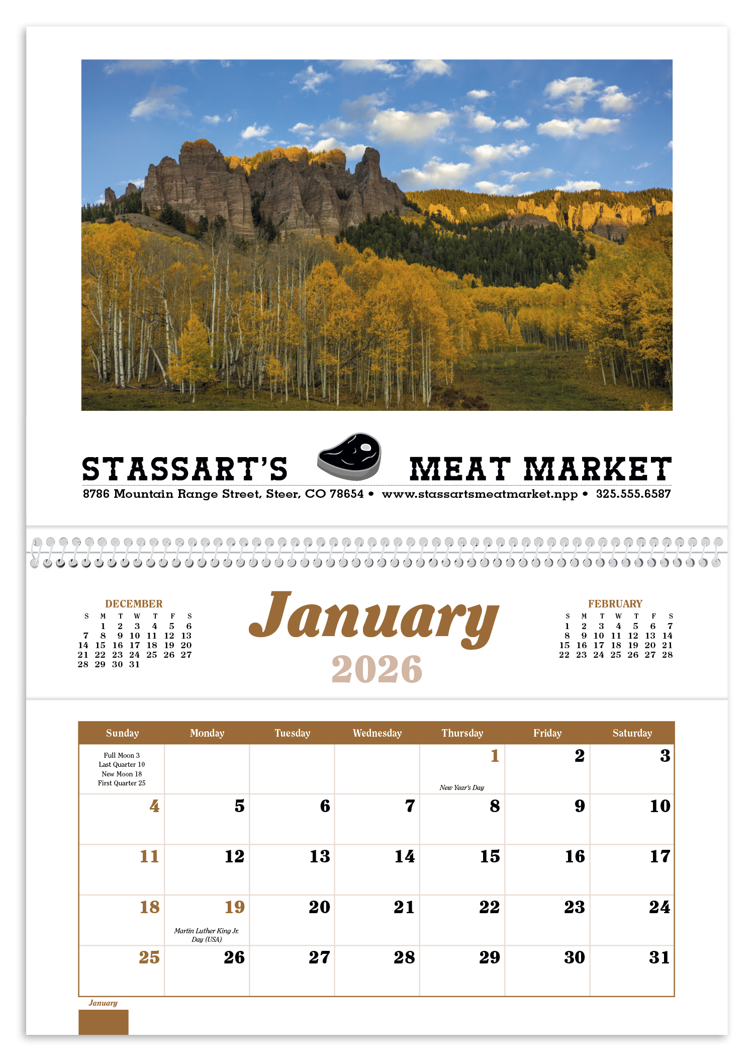 Triumph® Calendars Home Cooking Guide Pocket Calendar 69