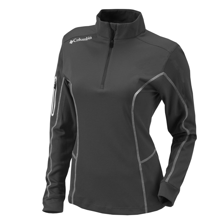 Columbia Ladies Omni-Wick Shotgun 1/4 Zip 11