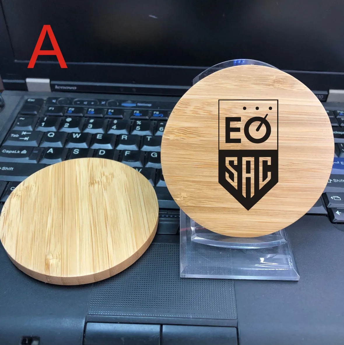 Bamboo Wireless Charge Pad 2