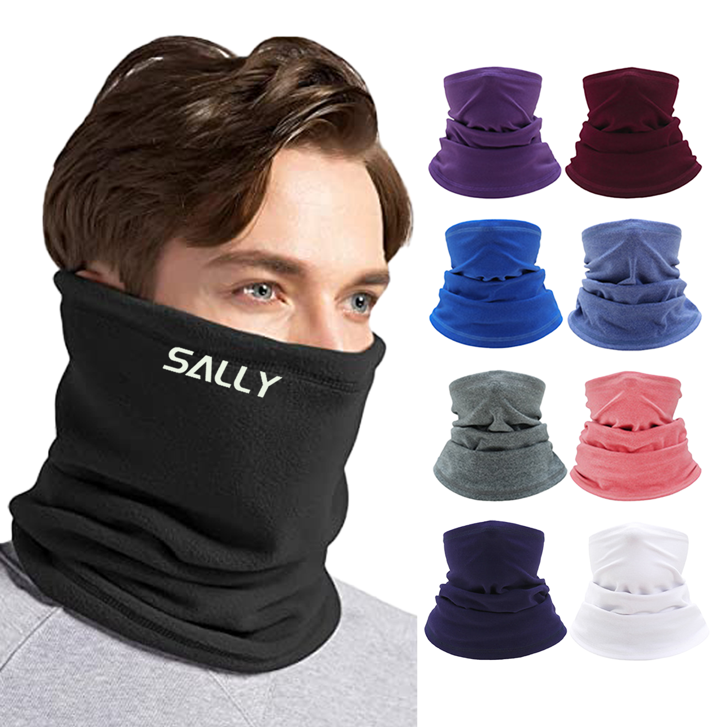 Winter Neck Gaiter Cold Weather Scarf 1