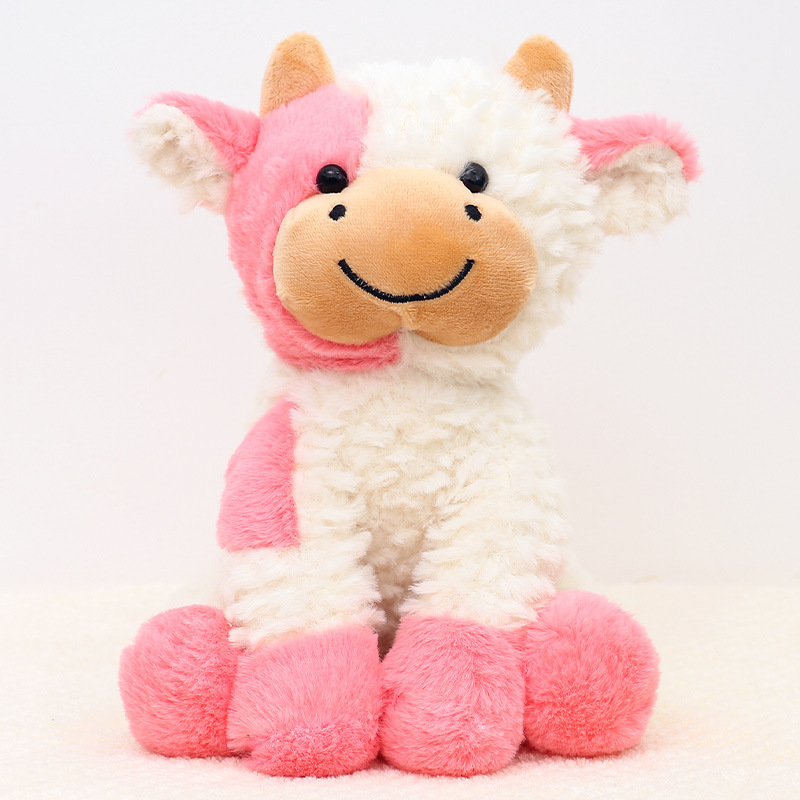 9 inches Cow Stuffed Animal Soft Plush 6