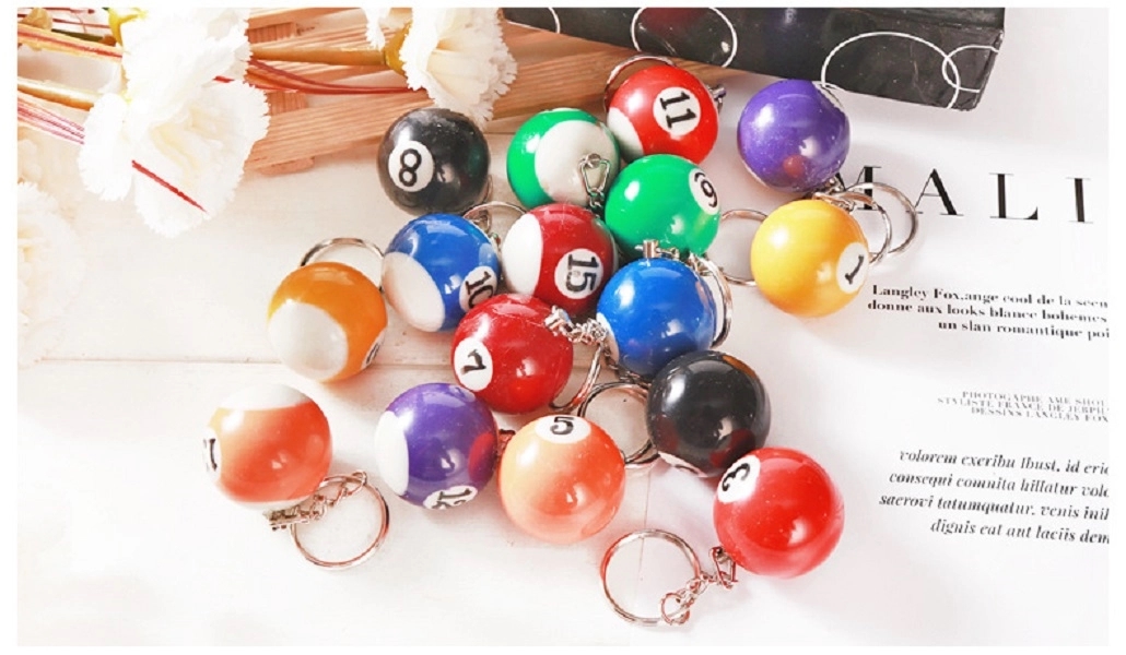 Pool Ball Keychain 3