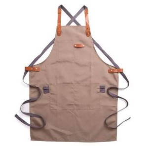 Polyester Cotton Apron with Pocket 3