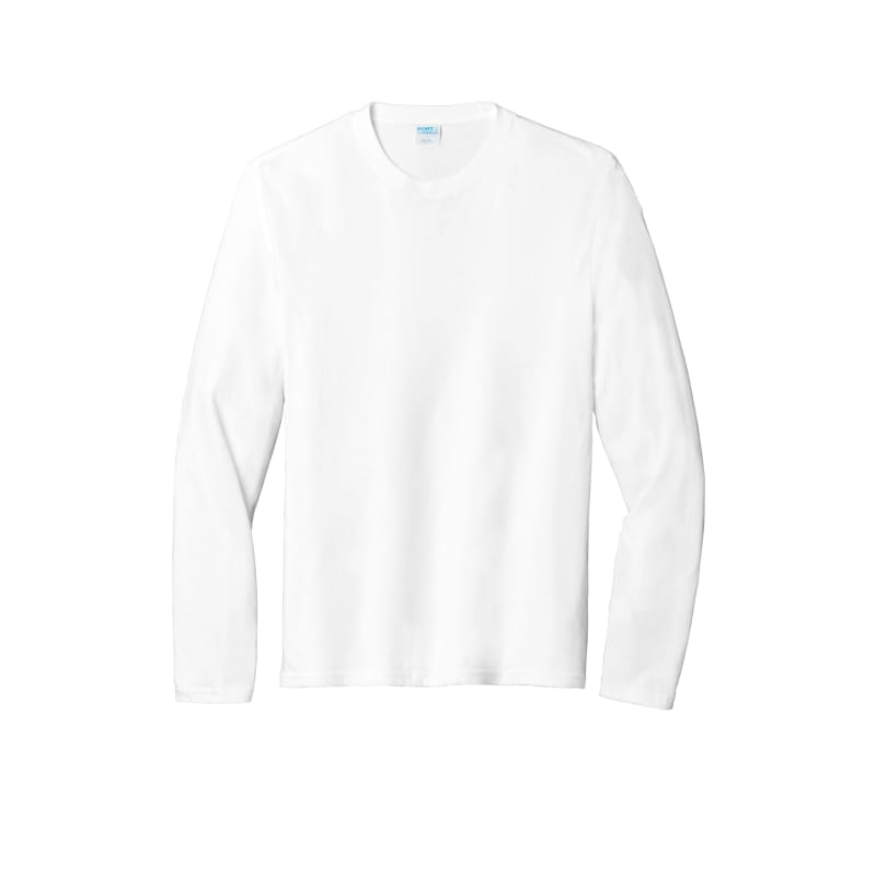 Port & Company Long Sleeve Fan Favorite Blend Tee. 4