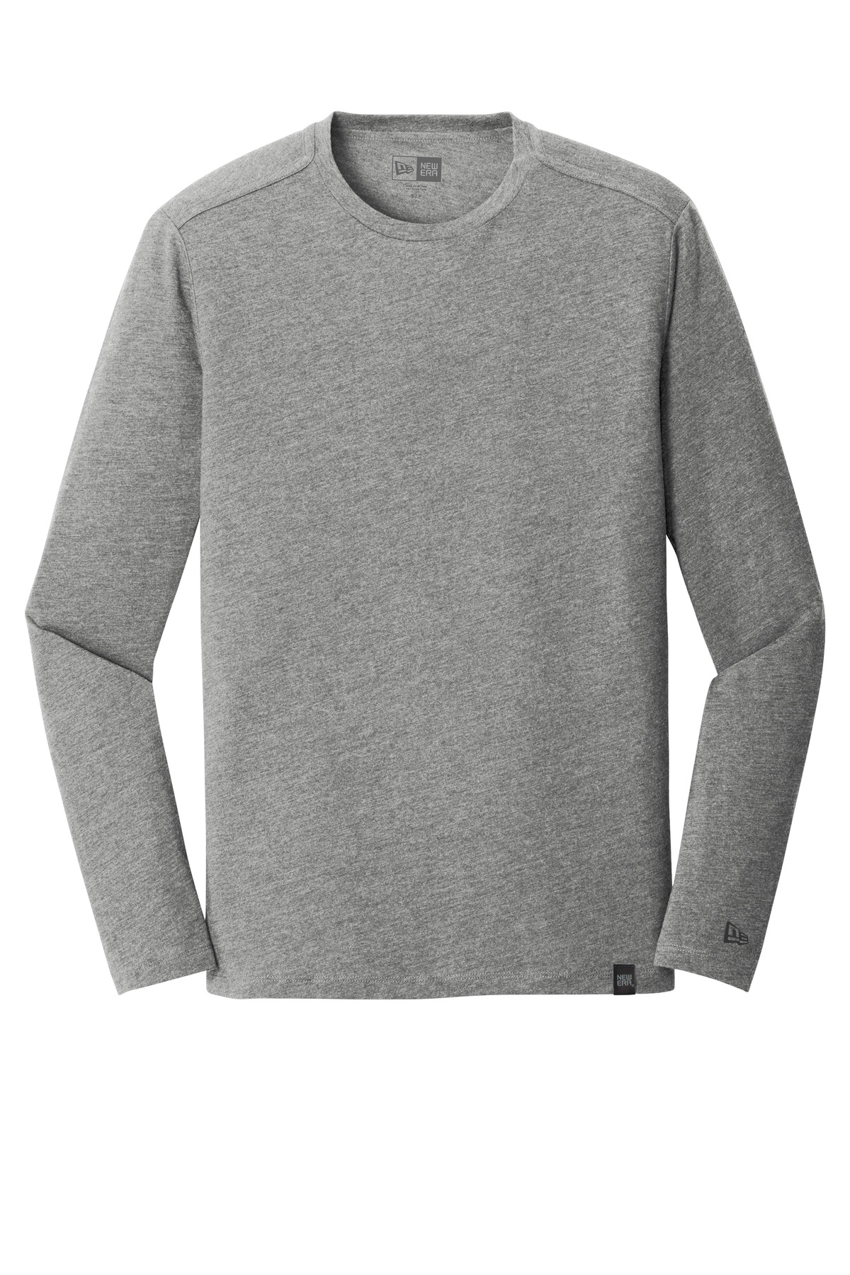 New Era Heritage Blend Long Sleeve Crew Tee. NEA102 75