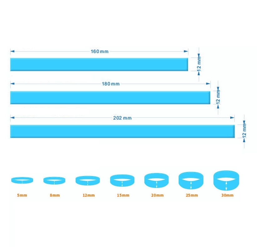 Silicone Bracelet Luminous & Non-Luminous 3