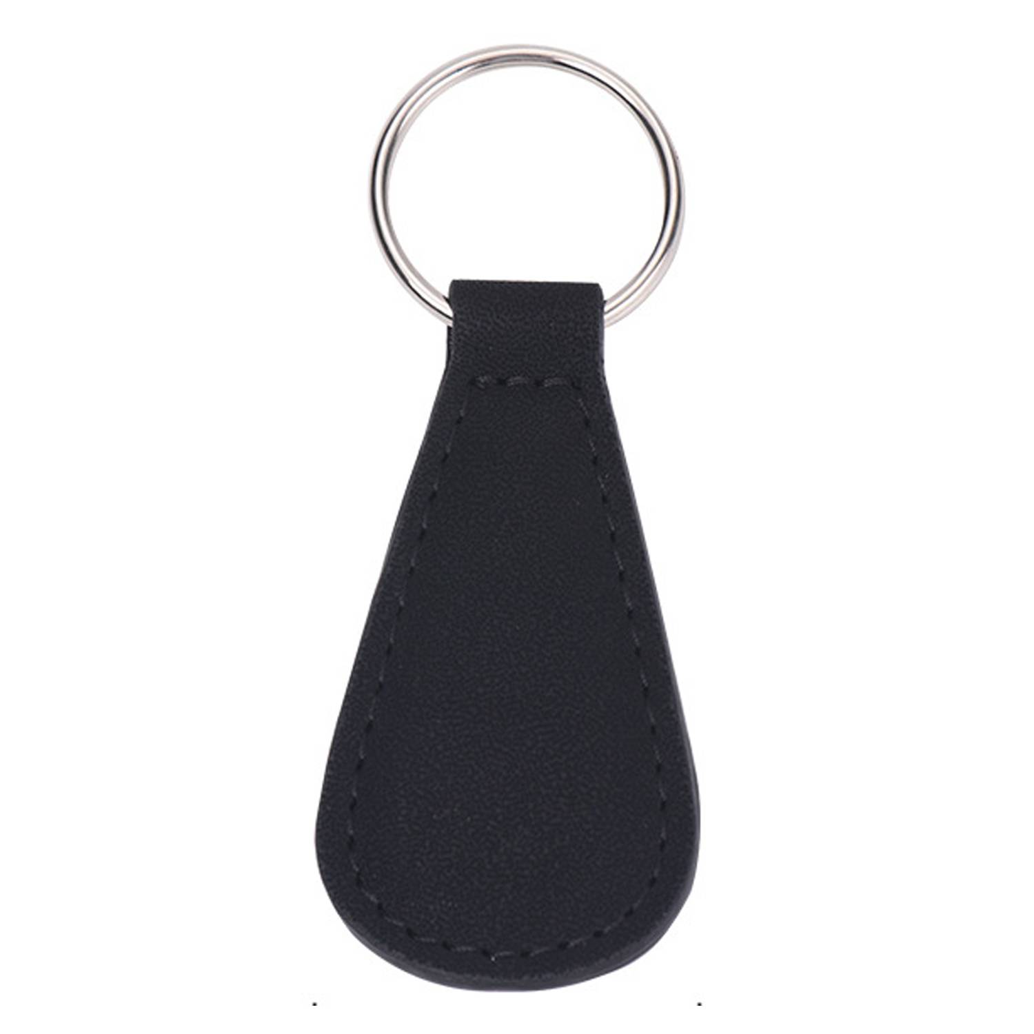 PU Leather Square Keychain 8