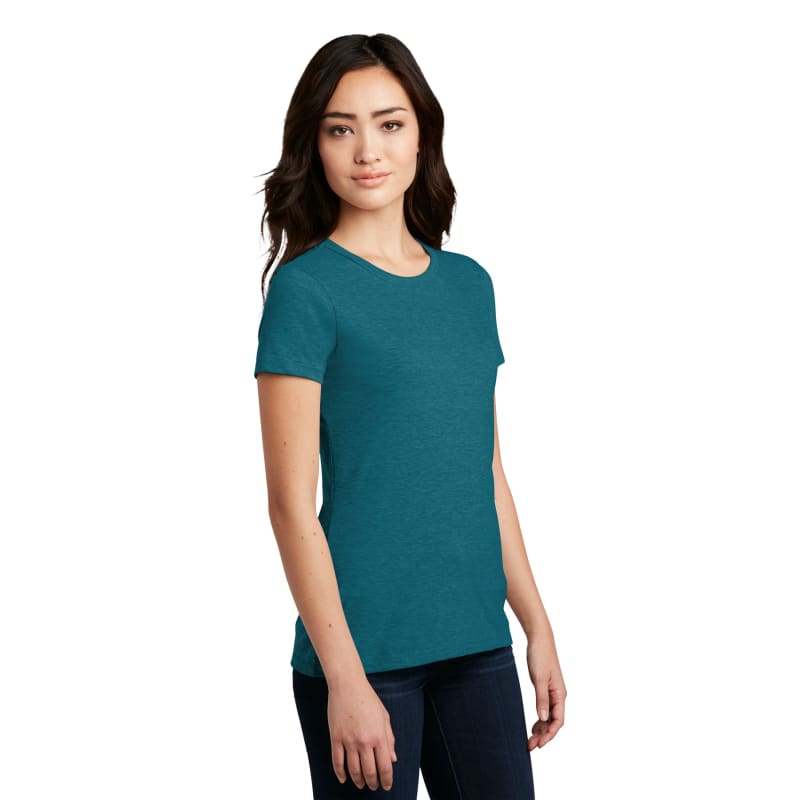District Women's Perfect Blend CVC Tee. 34