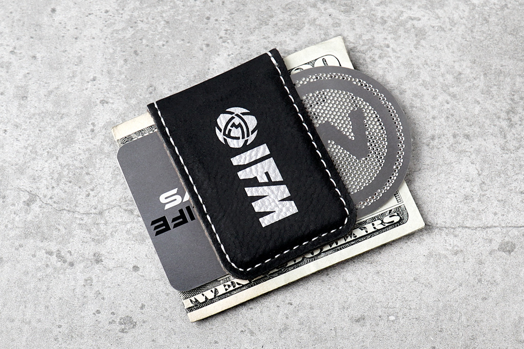 Leatherette Money Clip 4