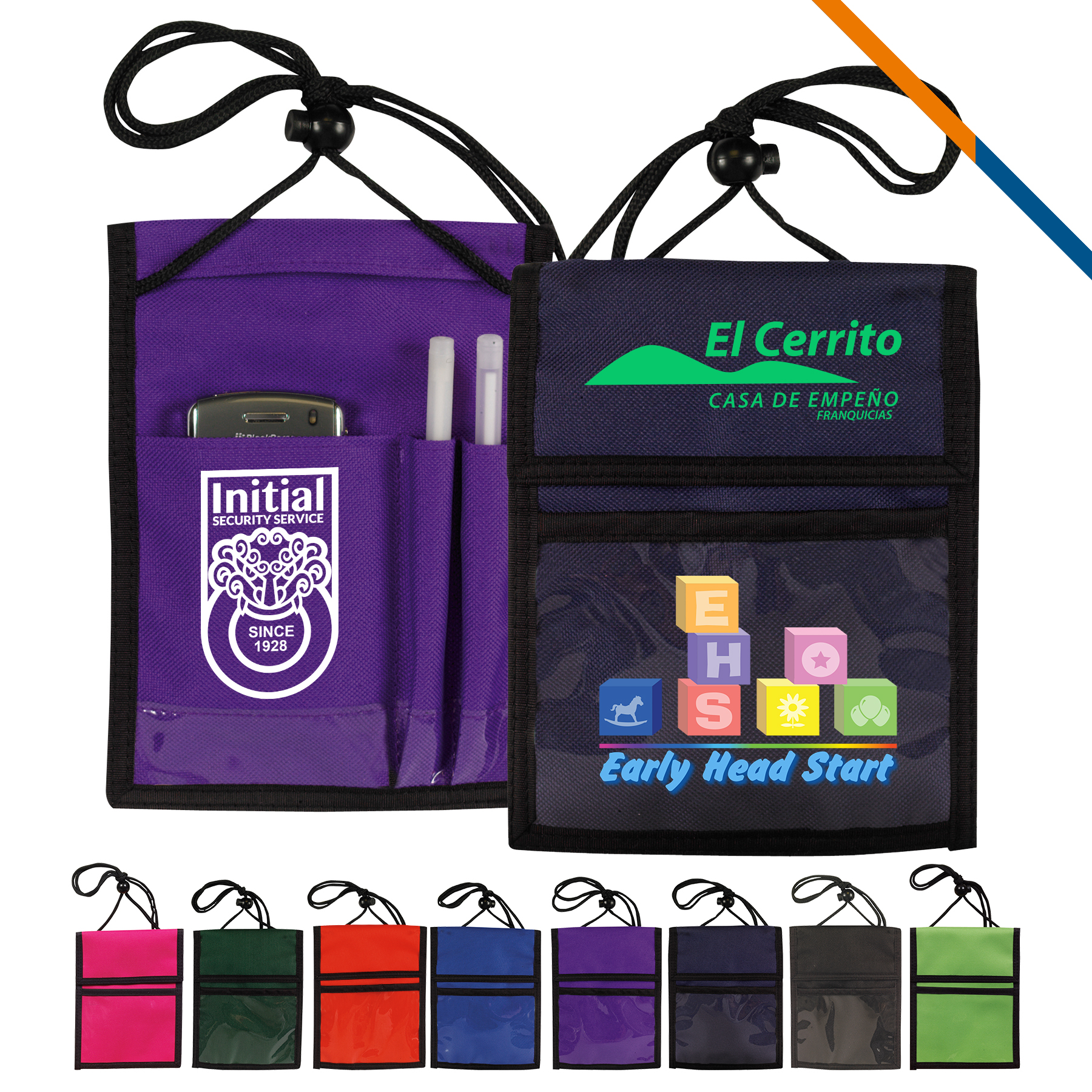 Deluxe Multi Pocket Badge Holder 1
