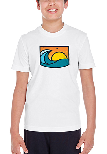 3.8 oz 100% Polyester Interlock with Moisture-Wicking Protection 12