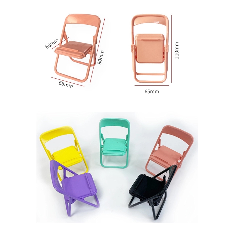 Foldable Mini Chair Cell Phone Stand 8