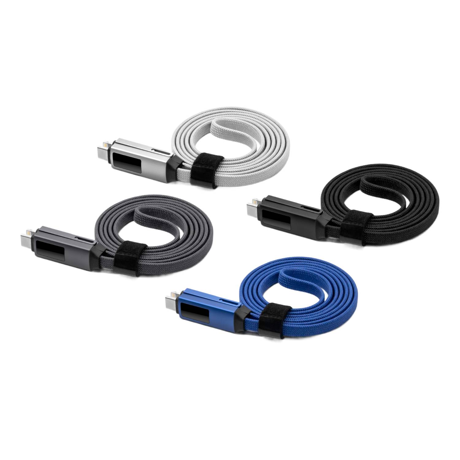 3-in-1 Magnetic Charging Cable with LED Screen 1