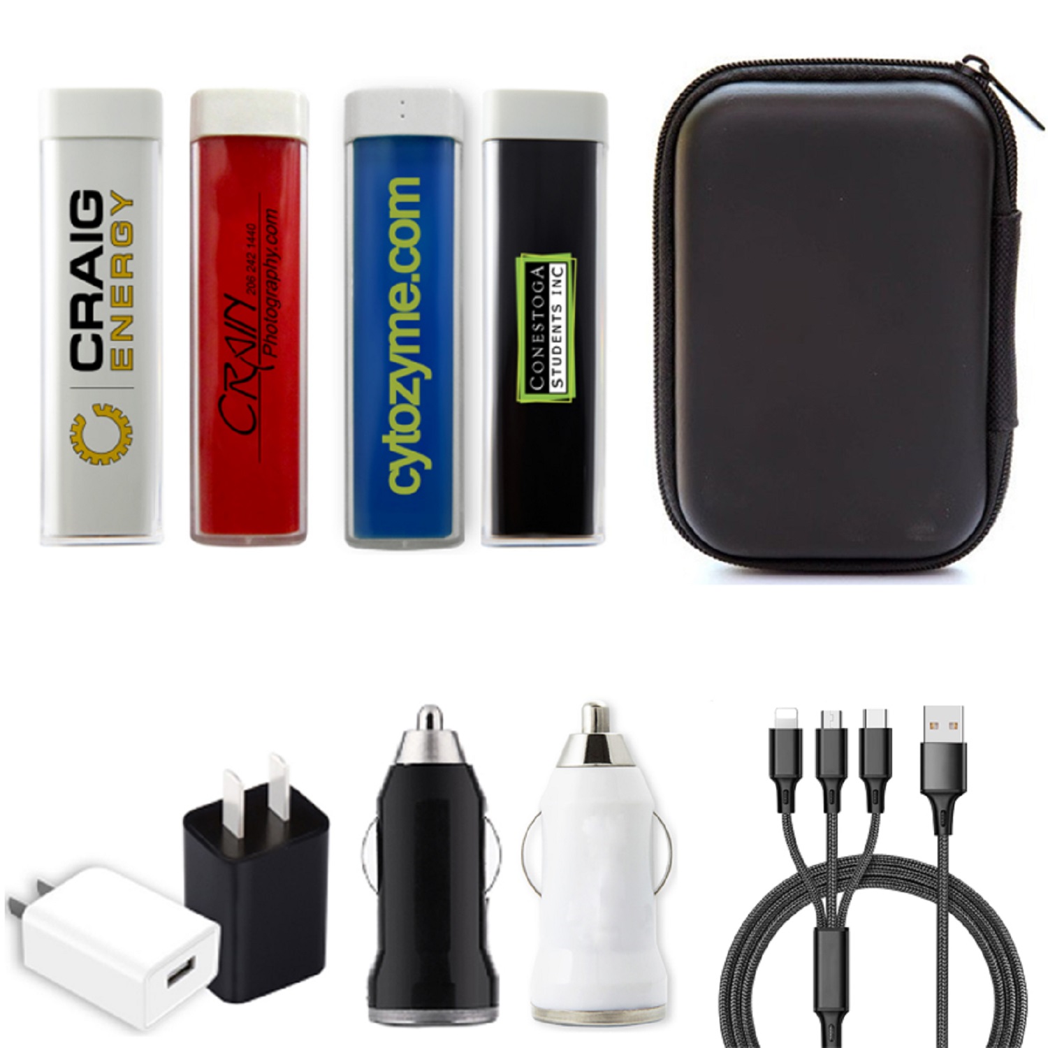 4-in-1 Power Bank Mobile Travel Charging Set 2