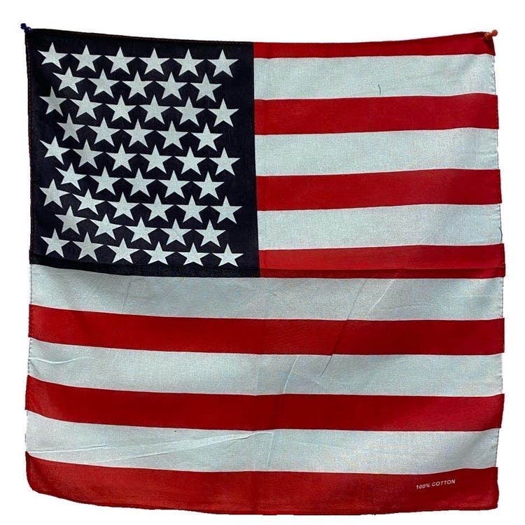American Flag Bandanas 2