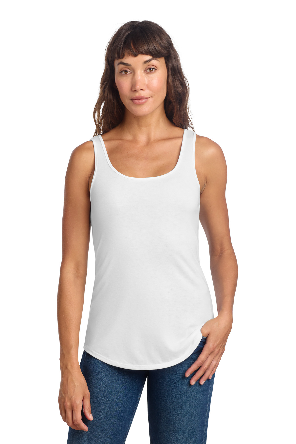 District Women's Perfect Tri Relaxed Tank DT151 84