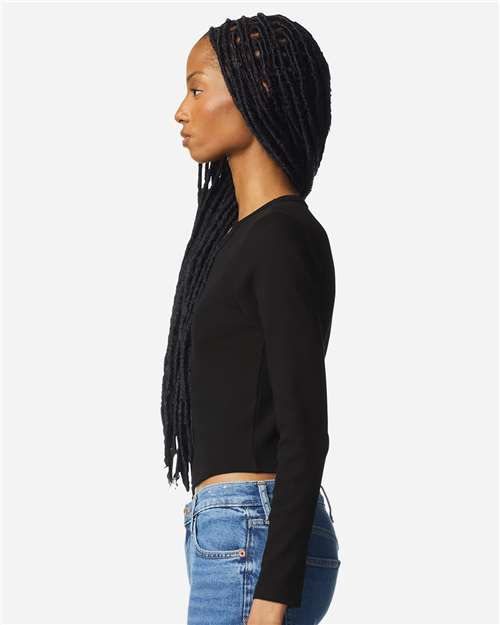 Women's Baby Rib Long Sleeve Fitted Tee - BR2107 32
