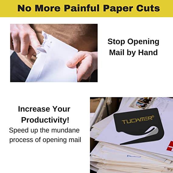 Plastic Letter Opener for Women Men Office 15