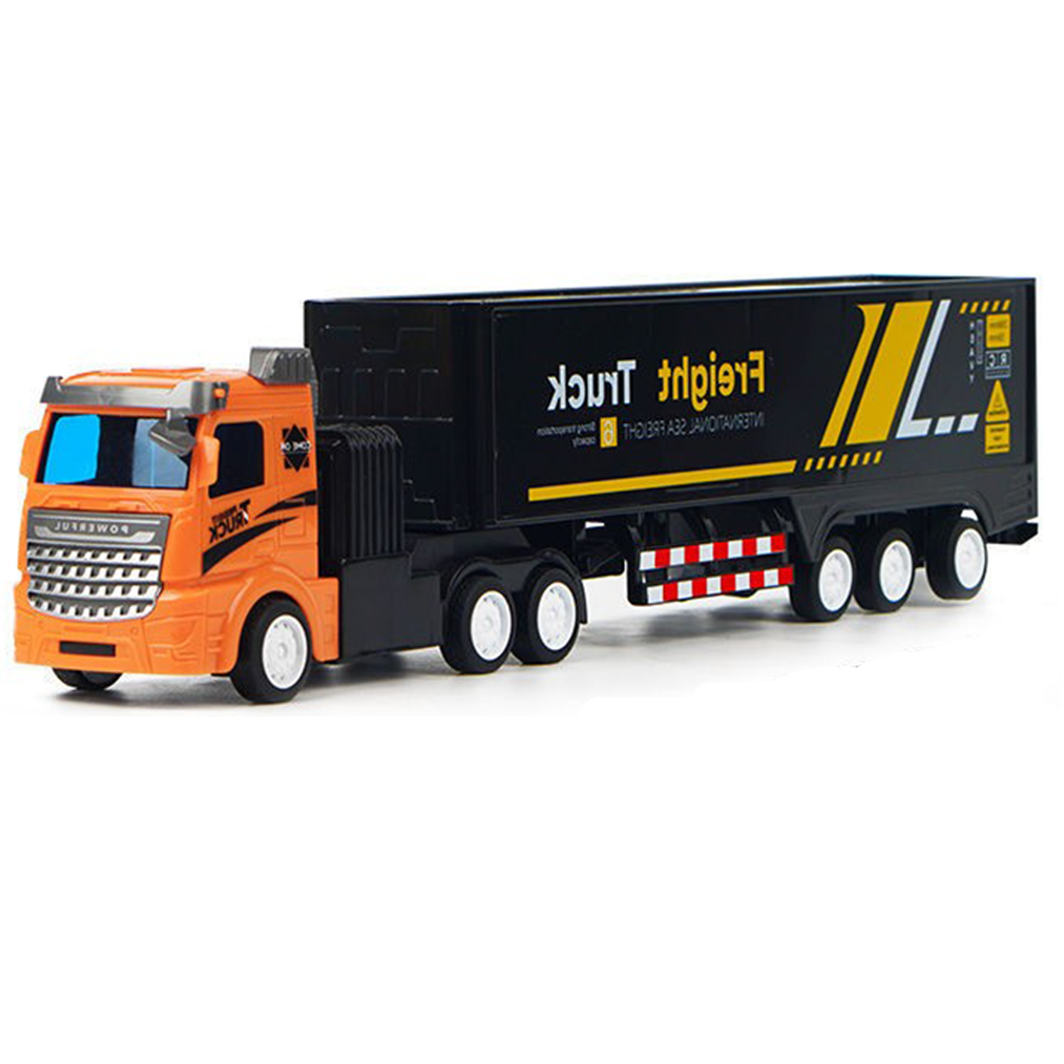 Children's Inertia Semi Trailer Toy Truck 4